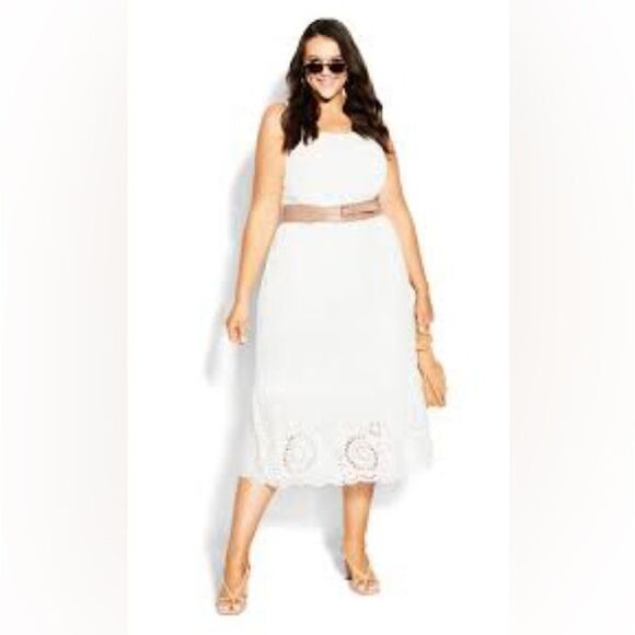 City Chic Women's Apparel Women's Plus Size Maxi Scarlett Large/20 NWT - Picture 1 of 11